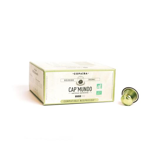 CAP MUNDO – CAFE COPAIBA - BIO  Boîte de 50 capsules